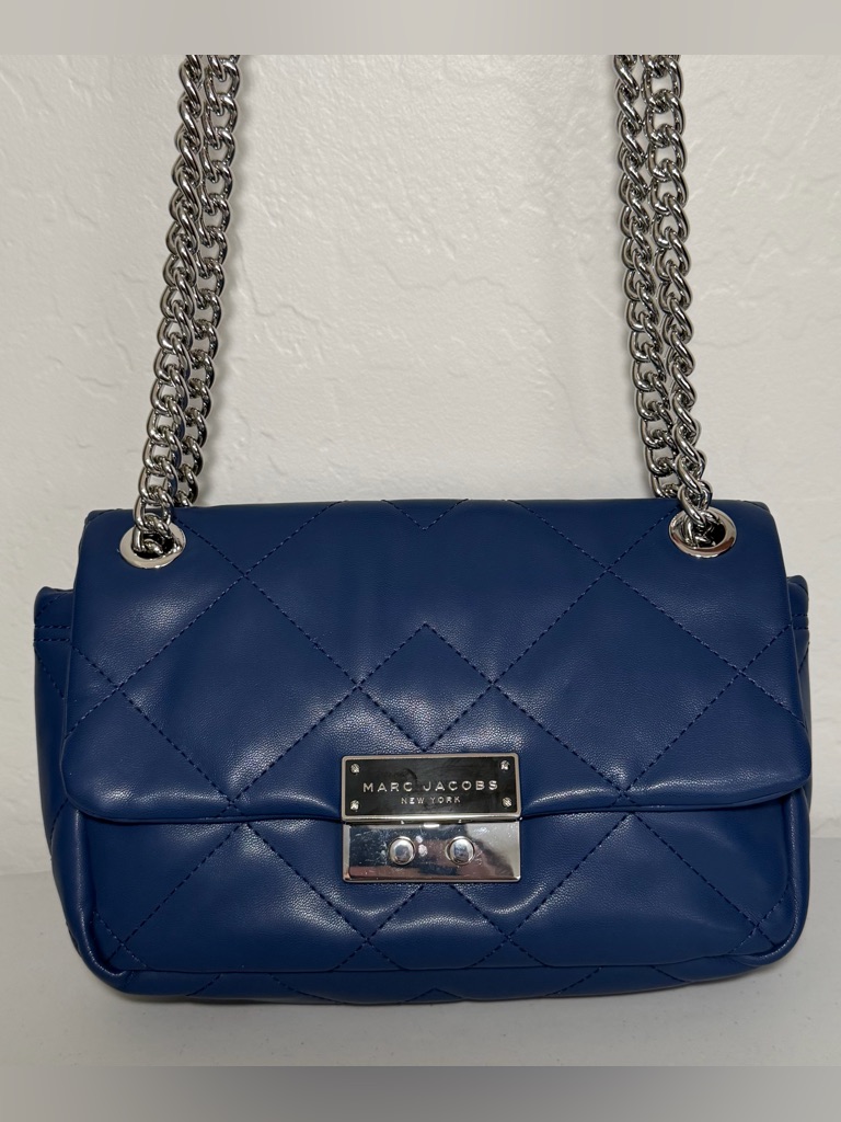 Nwot Marc Jacobs Quilted Moto Shoulder Bag